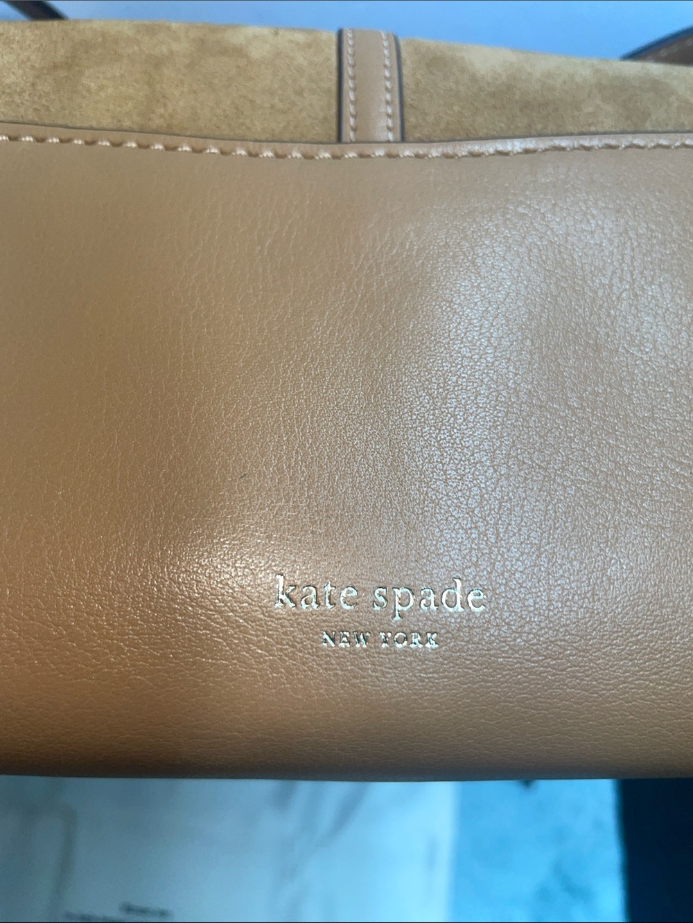 NWT Kate Spade Small ‘Loop’ Suede Shoulder Bag - Picture 10 of 15